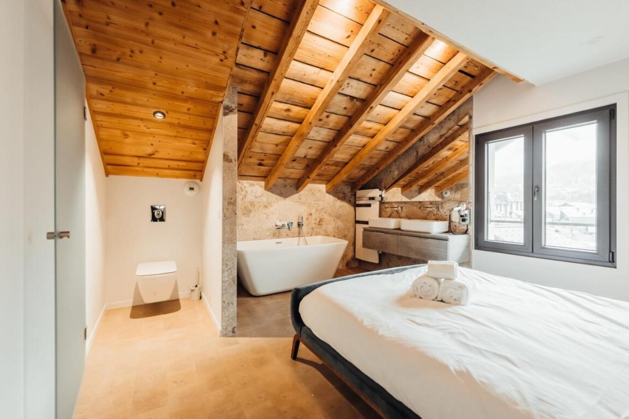 Luxurious 3-Bedroom Flat With Sauna And Garage Chamonix Eksteriør billede