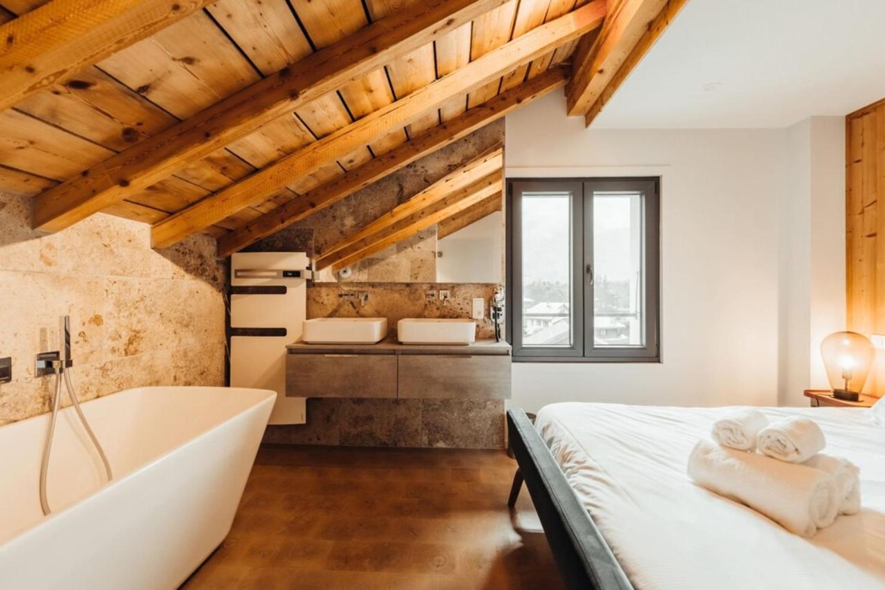 Luxurious 3-Bedroom Flat With Sauna And Garage Chamonix Eksteriør billede